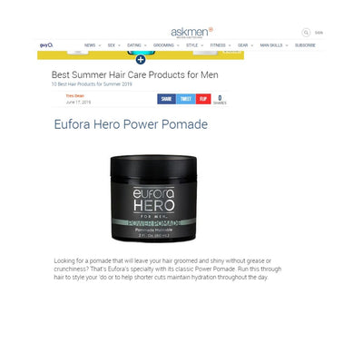 "Best Summer Hair Care Products for Men"