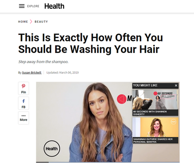 "How Often Should You Wash Your Hair"