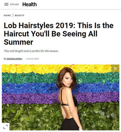 "Best Lob Hairstyles of 2019"